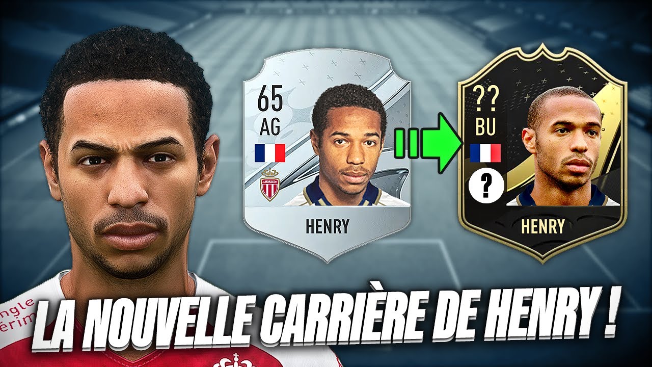 Je rejoue la carri&egrave;re de THIERRY HENRY sur FIFA 23 !