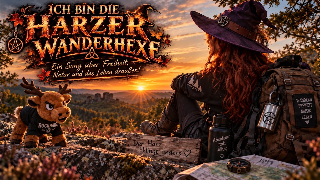 &ldquo;Die Harzer Wanderhexe&rdquo; &ndash; Mein eigener Song &uuml;ber eine sagenhafte Gestalt aus dem Harz!