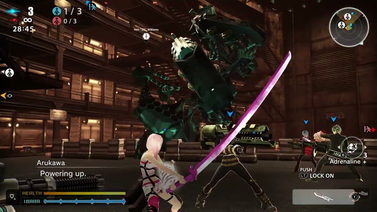 Freedom Wars Remastered: Retribution 100 with 4 players