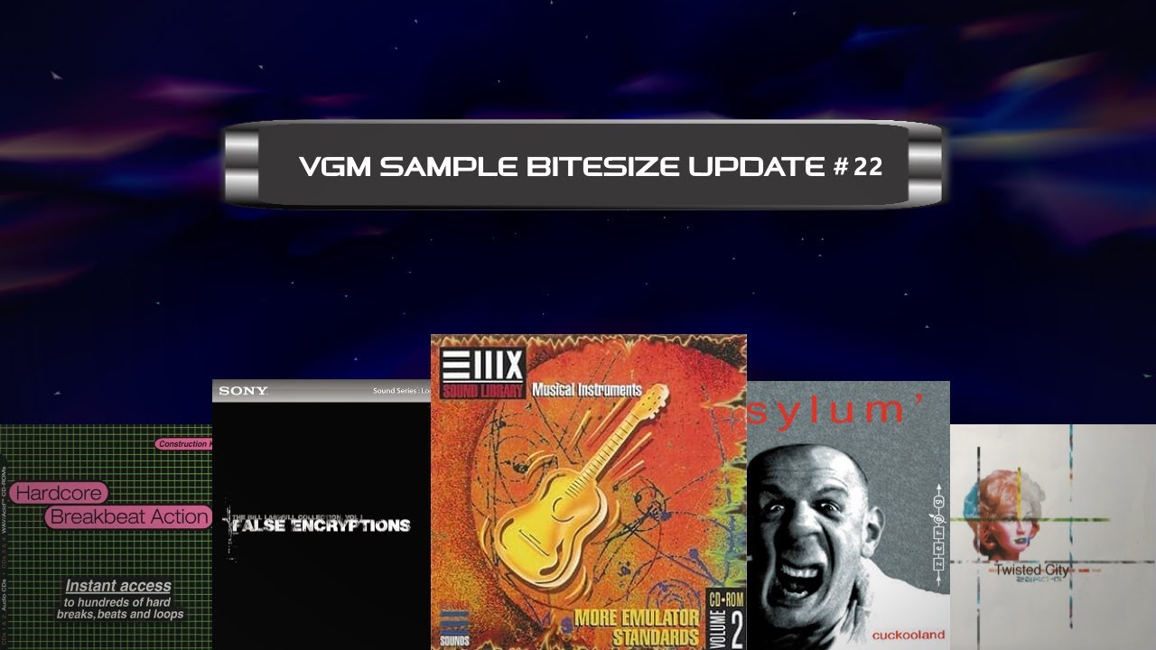 Videogame Music Sample Origins: Bitesize Update #22 / Sample Collection V2.05 Update