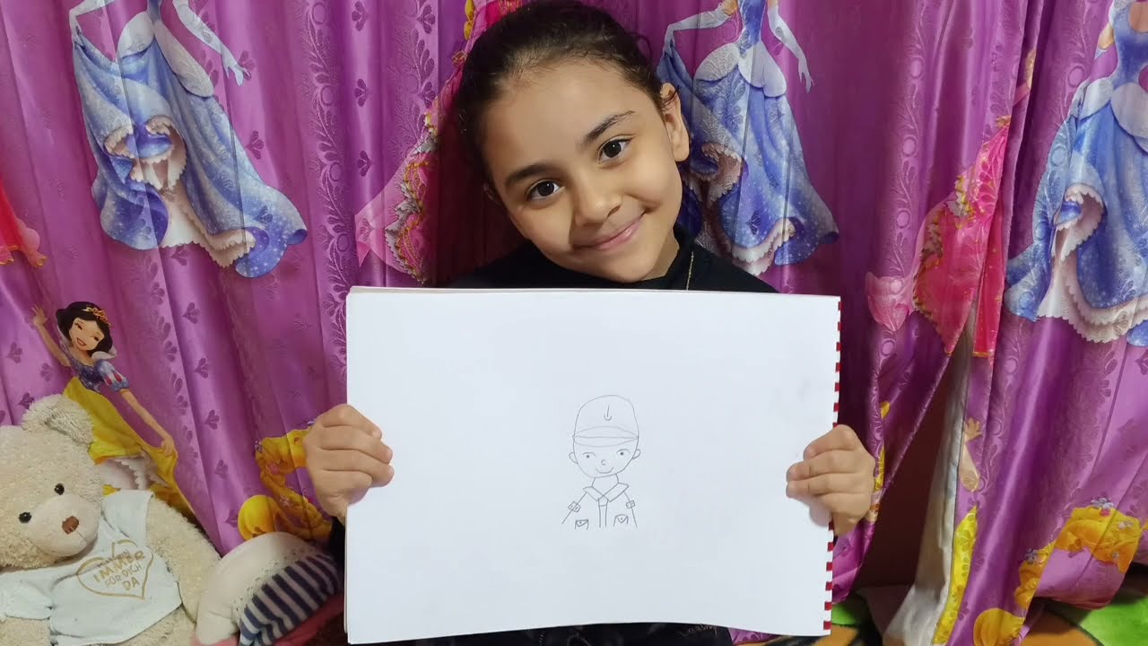 مارو قاعده بتحاول ترسم ظابط👮‍♂️ 