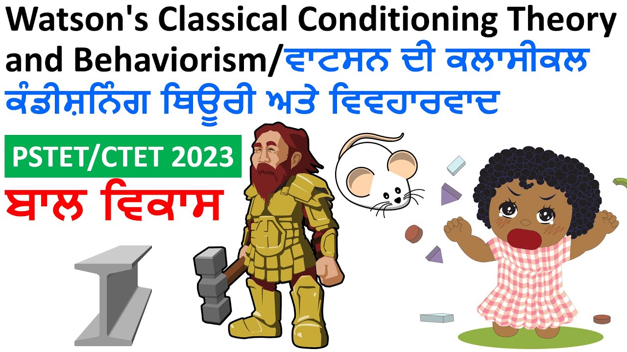 J.B. Watson's Classical Conditioning Theory
