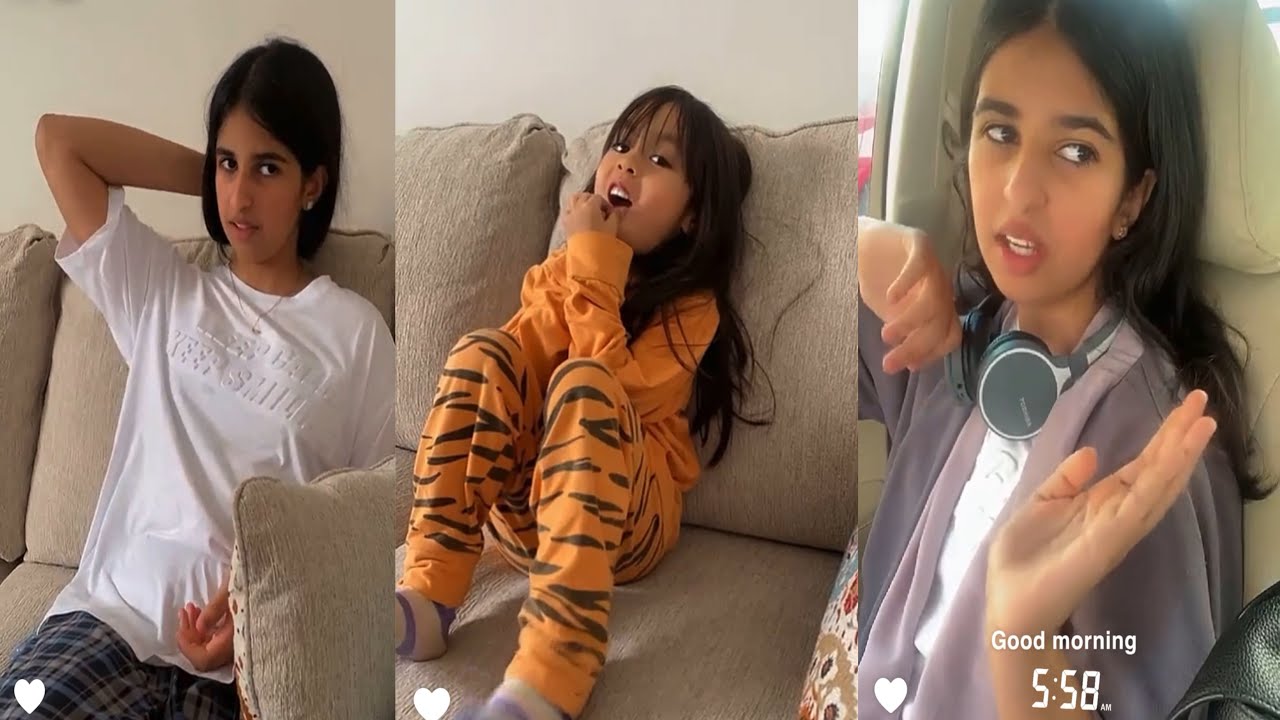 سنابات هيا وهيفاء | هيفاء راحت المدرسه وما نامت زين 😩🥺💔