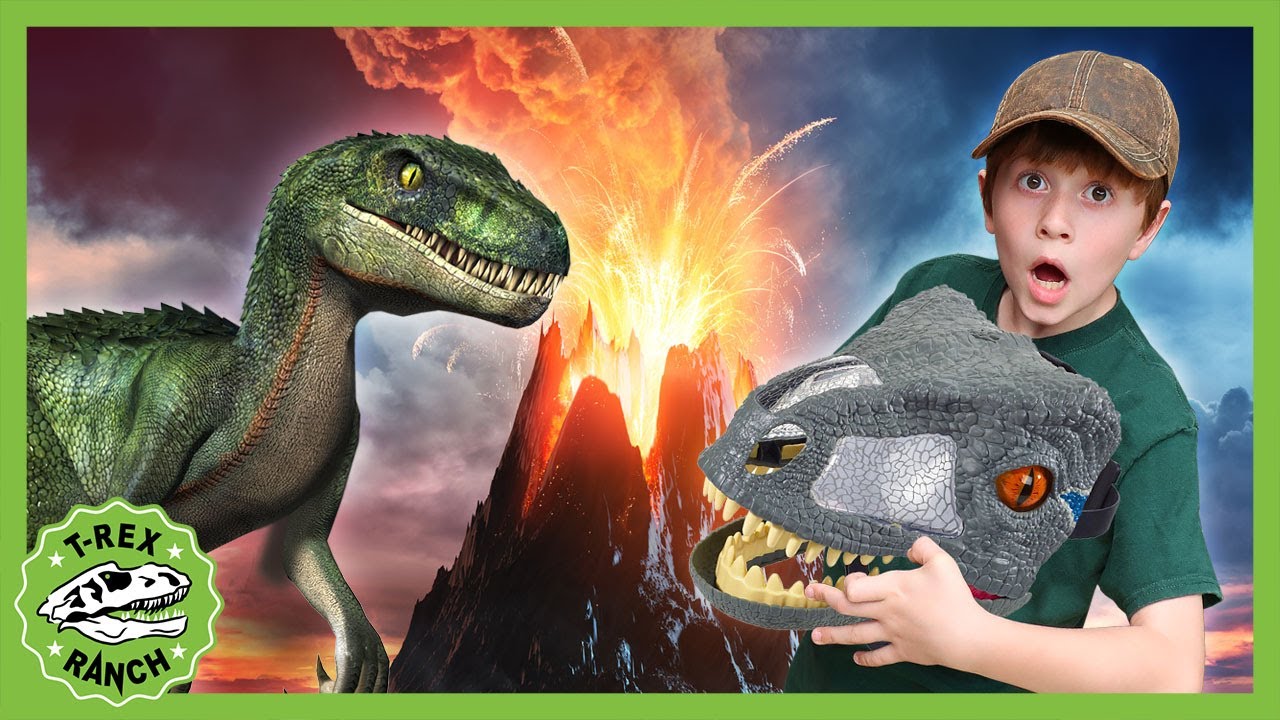 Jurassic Volcano Dinosaur Quest! - T-Rex Ranch Dinosaur Adventures for Kids