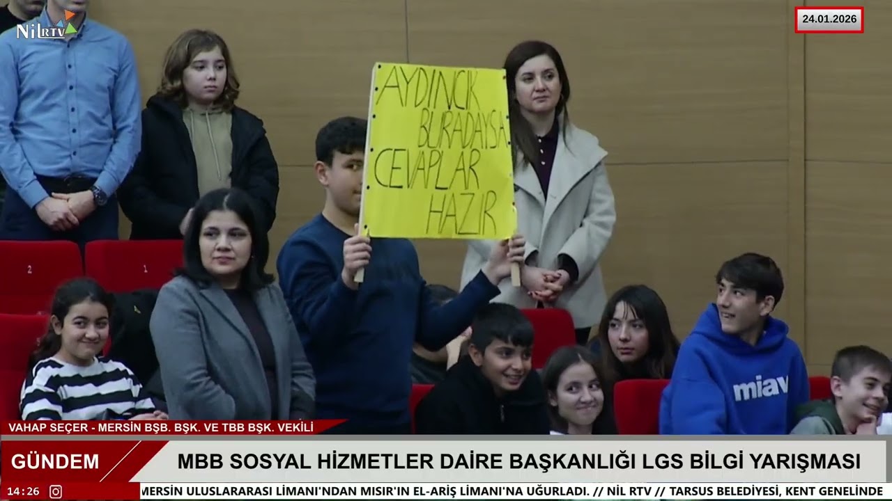 Mersin Büyükşehir’den LGS Bilgi Yarışması Programı Gerçekleştirildi
