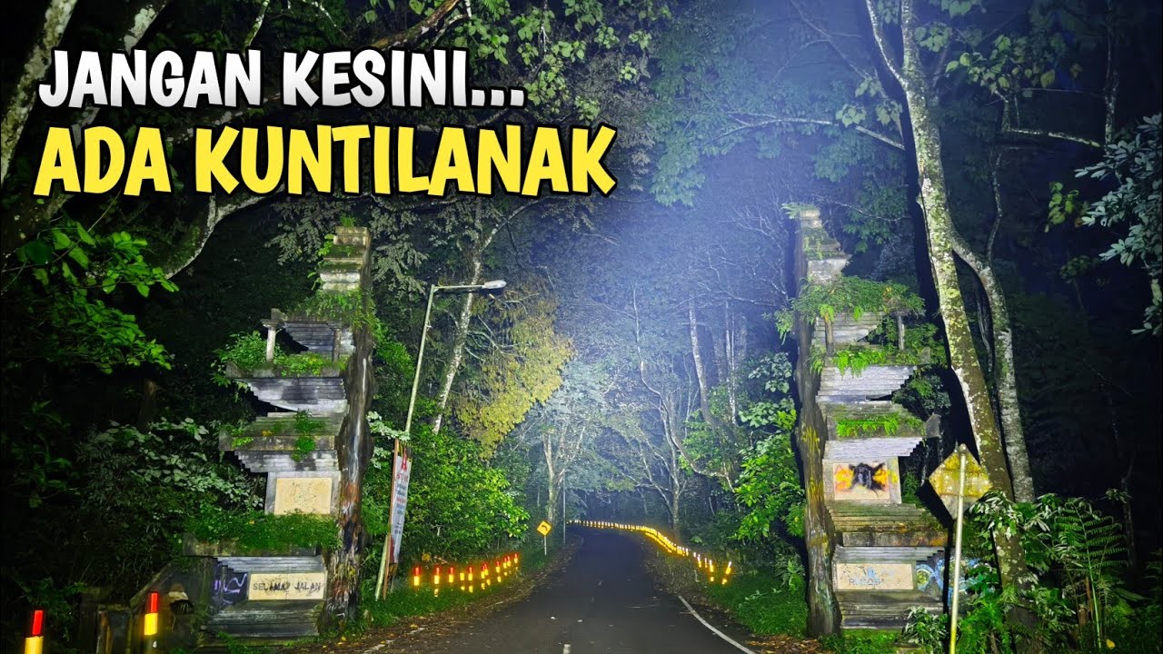HOROR GAPURA DI ALAS CANGAR INI ADA KUNTILANAK NYA! GAPURA KUNTILANAK CANGAR