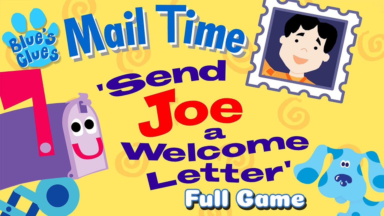 Blue's Clues™ Mail Time: 'Send Joe A Welcome Letter' (Flash) - Nick Jr. Games