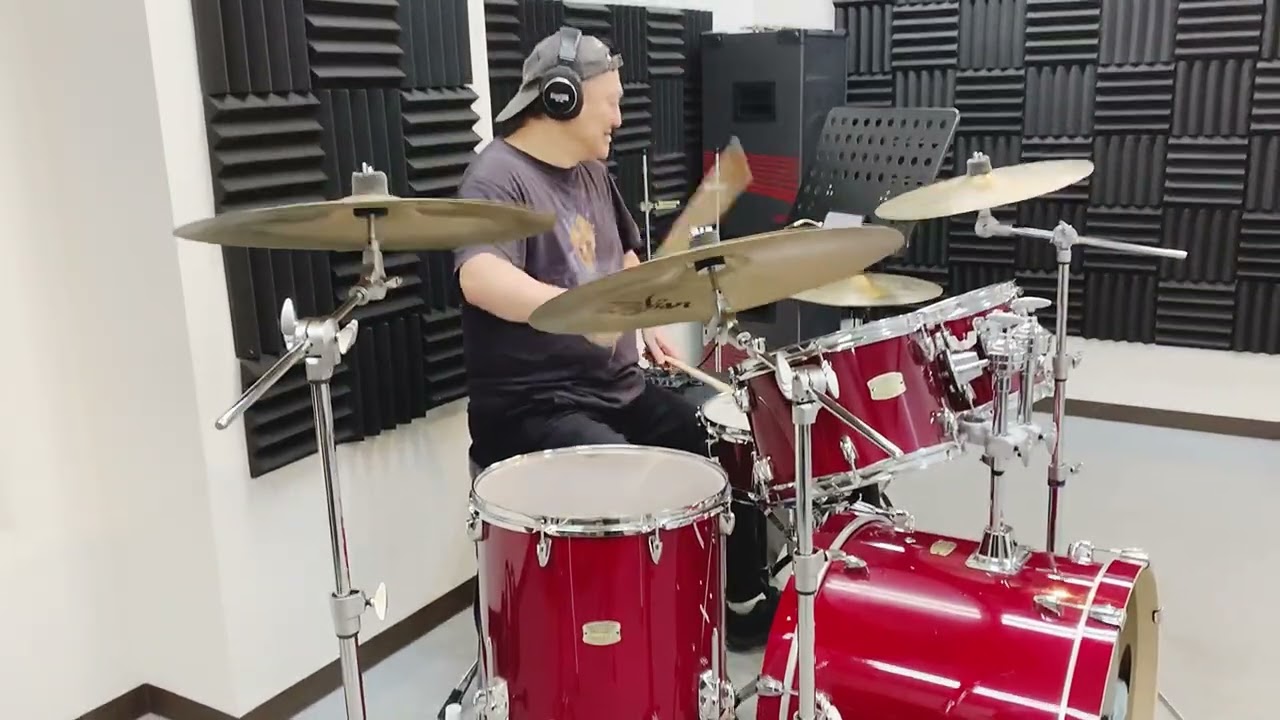 Allan Holdsworth-Water on the Brain Pt. II drum cover.