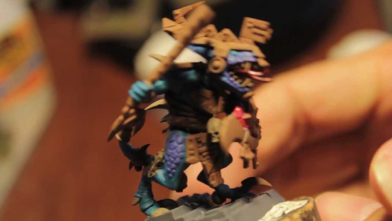 How to Paint a Lizardman - Part 1 of 3