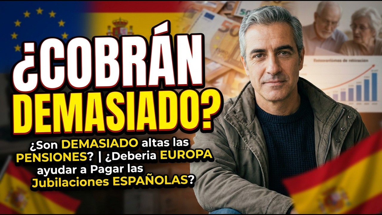 ¿Son DEMASIADO altas las PENSIONES? | ¿Deberia EUROPA ayudar a Pagar las Jubilaciones ESPAÑOLAS?