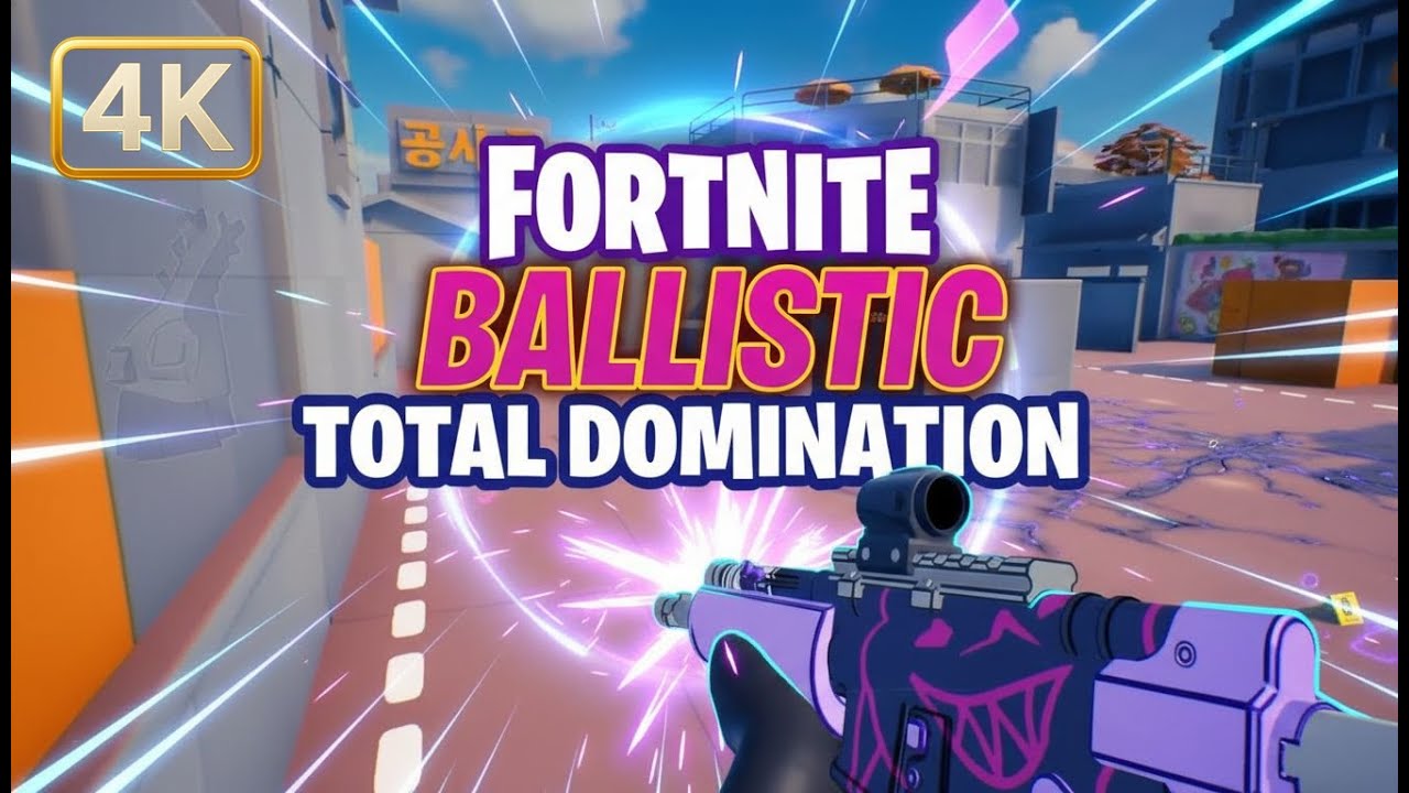 Fortnite Ballistic – Total Domination & Flawless Victory | 4K No Commentary