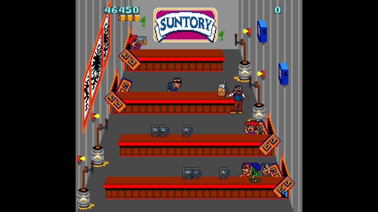 Tapper [Arcade Longplay] (1983) Bally Midway {Suntory}