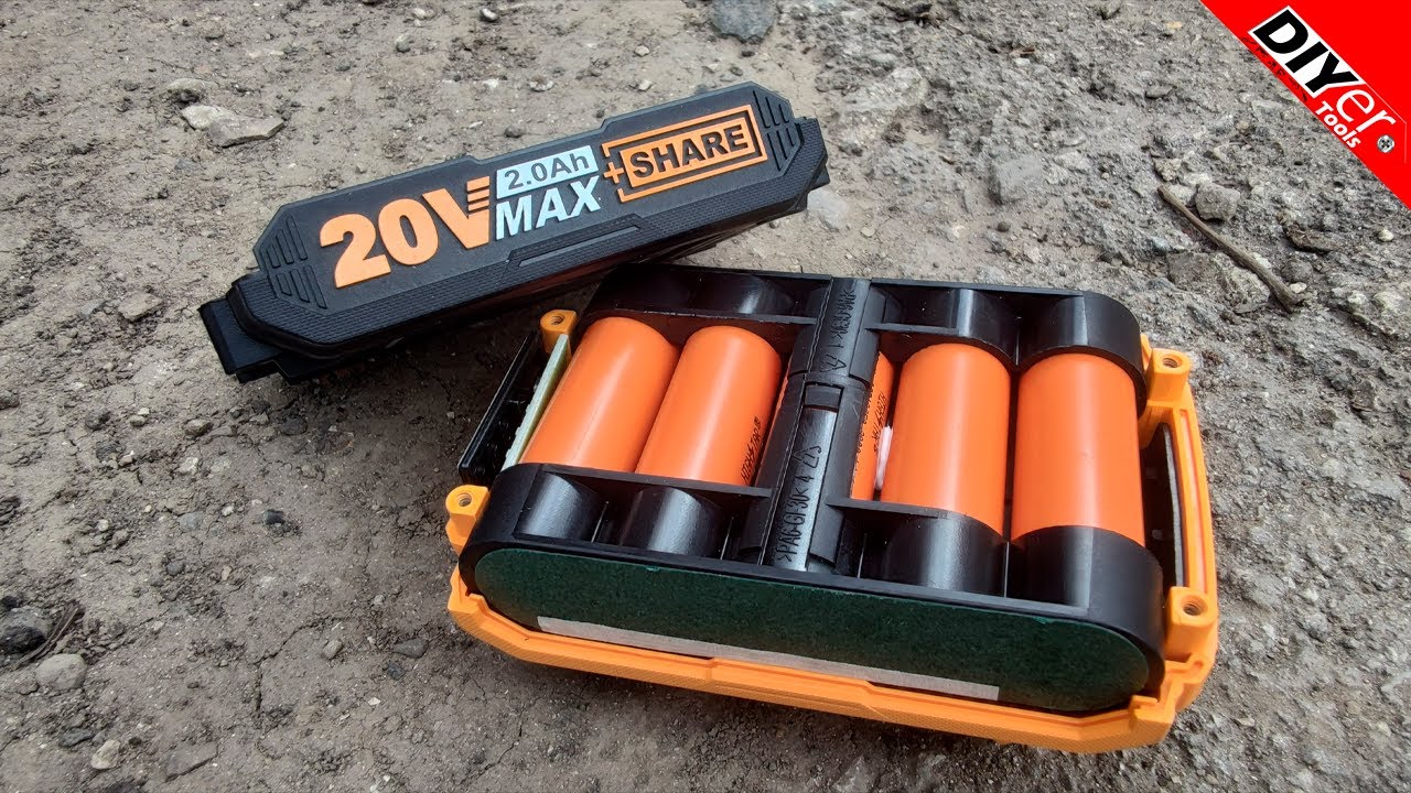 INGCO FBLI2001 изнутри литиевая батарея 2ah 20v