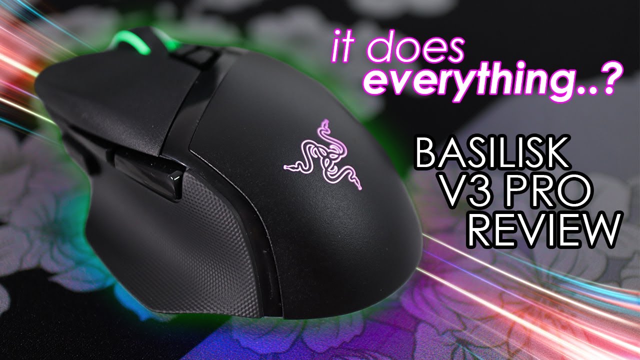 Эта мышь для вас на все случаи жизни? Razer Basilisk v3 Pro