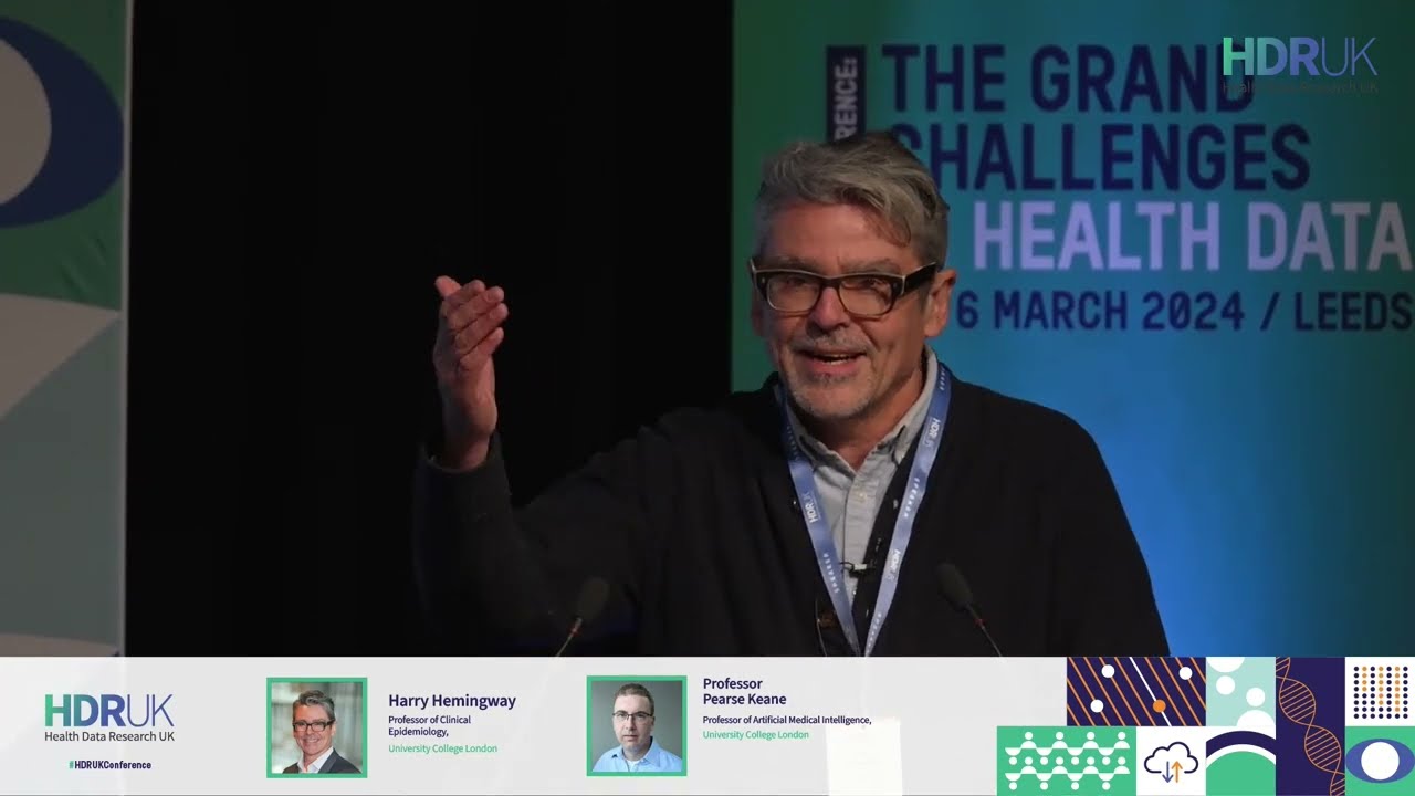 AI and Health (Pearse Keane): HDR UK Conference 2024