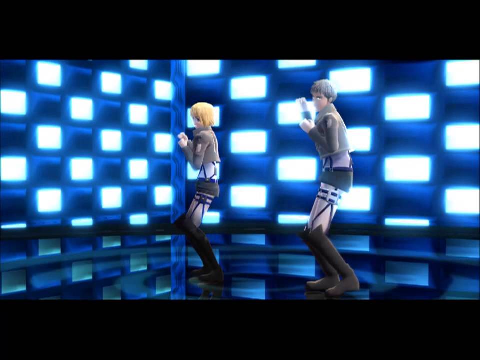 【MMD 進撃の巨人】GLIDE 【Armin Arlert & Jean Kirschtein 】