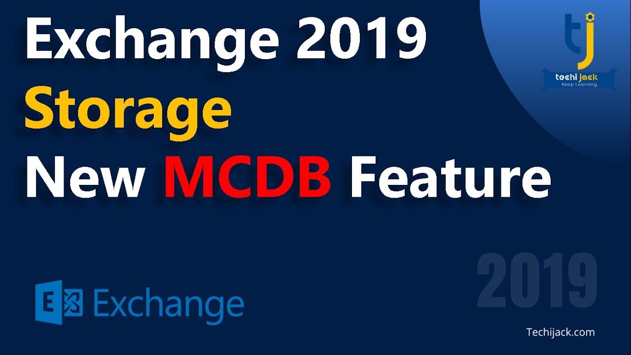 Хранилище сервера Exchange | Techijack (MCT)