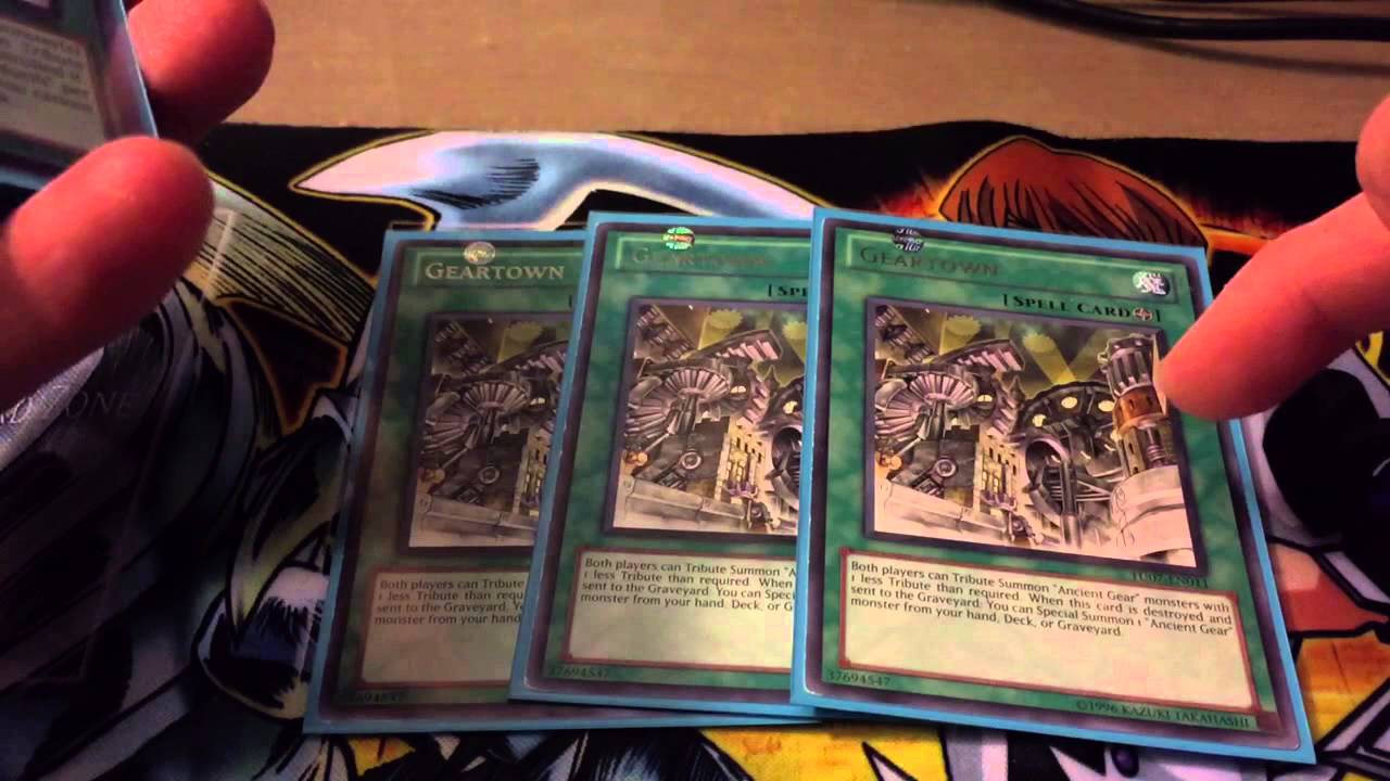 Yugioh Ancient Gear Deck Profile