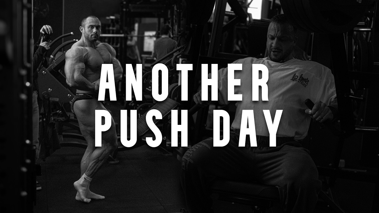 7weeks out Push Day Dáviddal 💥