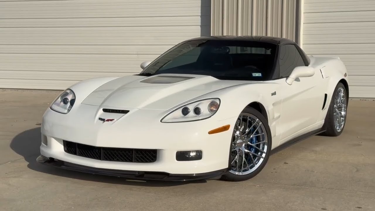 FOR SALE: 2182 - 2010 Chevrolet Corvette ZR1 \ 3ZR 638HP - 6 Speed, Only 12,860 Miles Stock #