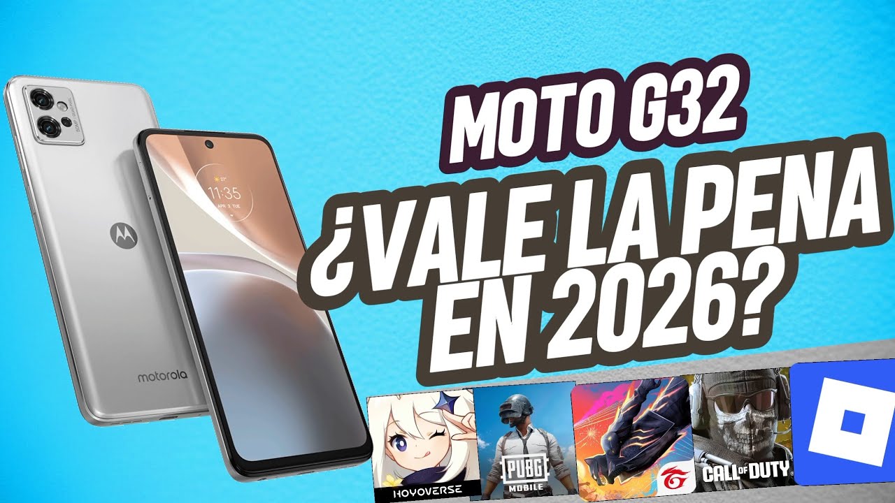 Moto G32 ¿ Vale La Pena? 2026 