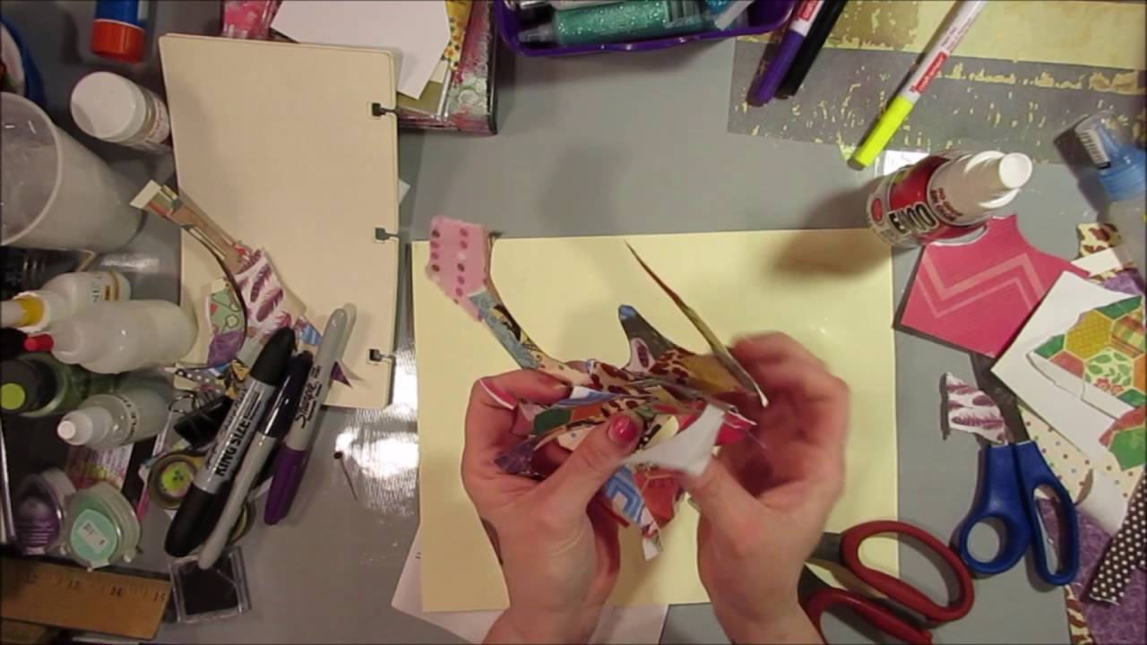 Scrap Monsters & Scrap Sugar Skulls - Such a Fun Use of Your Scraps!