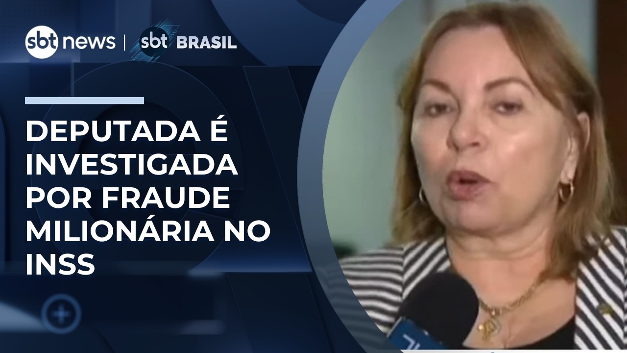 Deputada Maria Gorete (MDB) é alvo de operação da PF por suspeita de fraude no INSS | #SBTBrasil