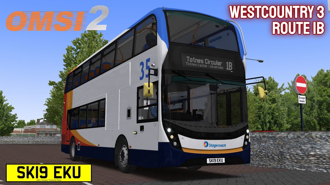 OMSI 2: Introducing ZZ9's Transport! | Westcountry 3 | Route 1B | ADL Enviro400 MMC | SK19 EKU