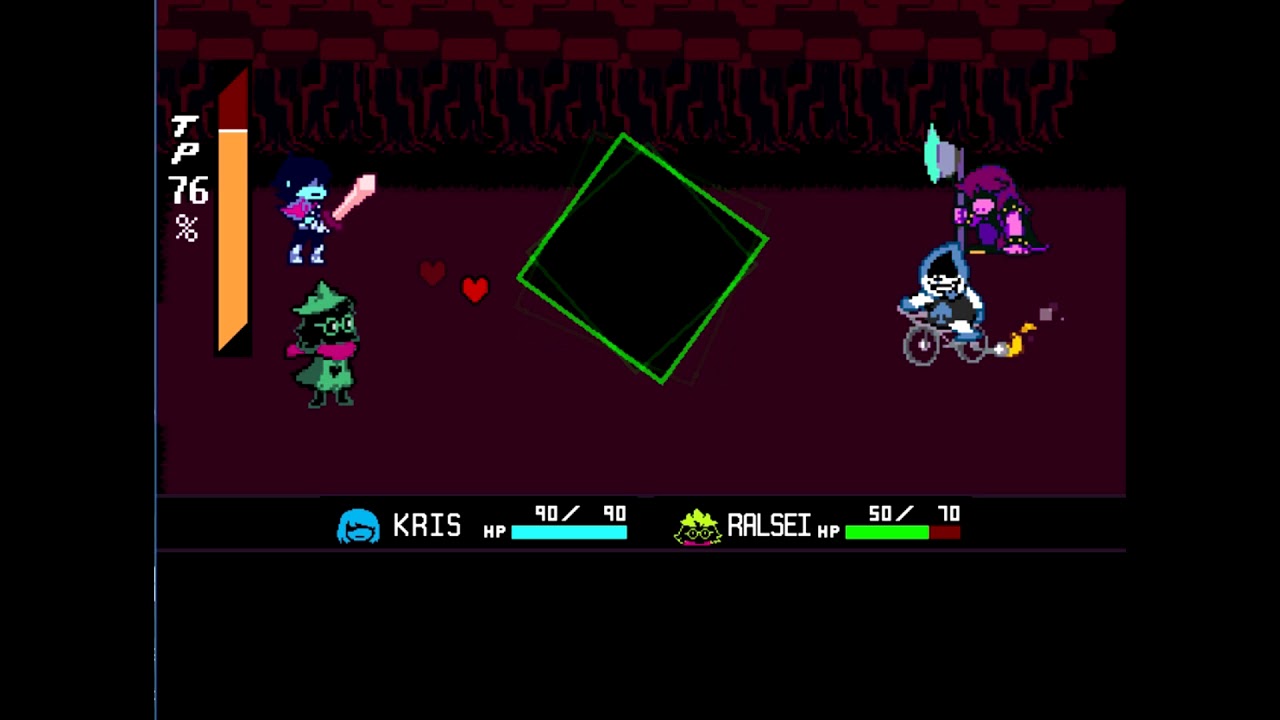 Deltarune Chapter 1: Lancer & Susie Fight