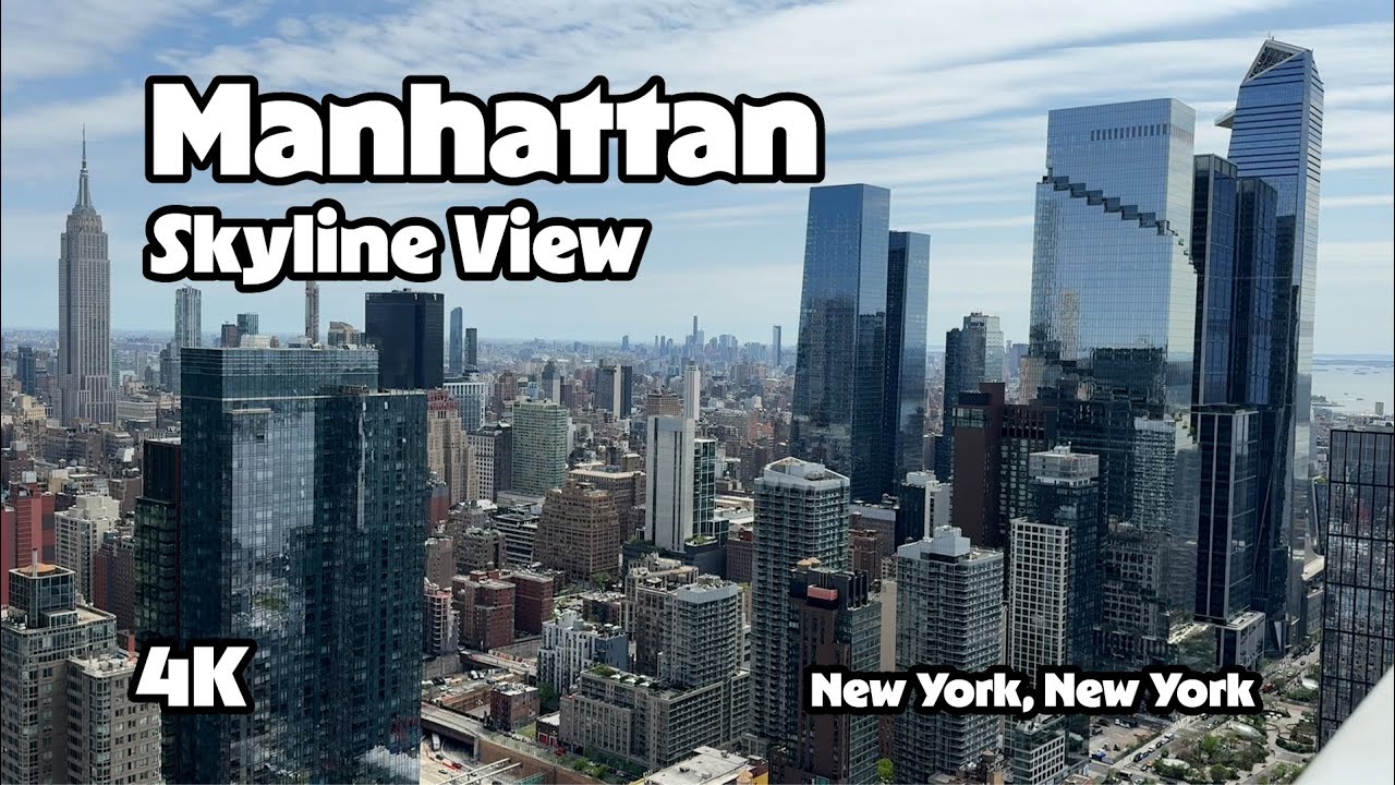 New York City Midtown Skyscraper POV | 4K Video May 2025