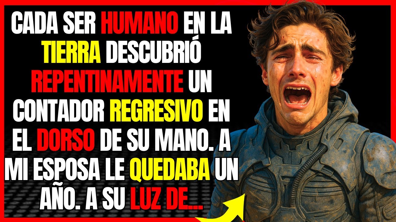 Cada ser humano en la Tierra descubri&oacute; repentinamente un contador regresivo en el dorso de su...
