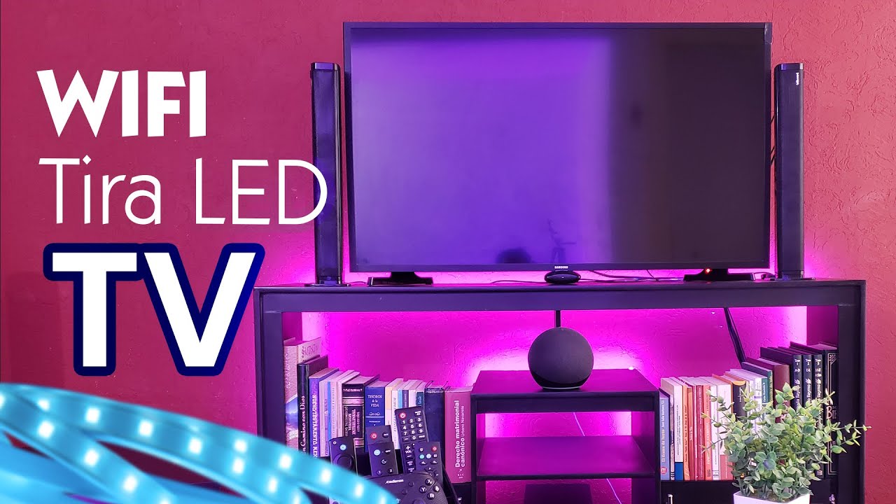 🔴 Decora el mueble de tu TV con luces inteligentes | Casa Inteligente