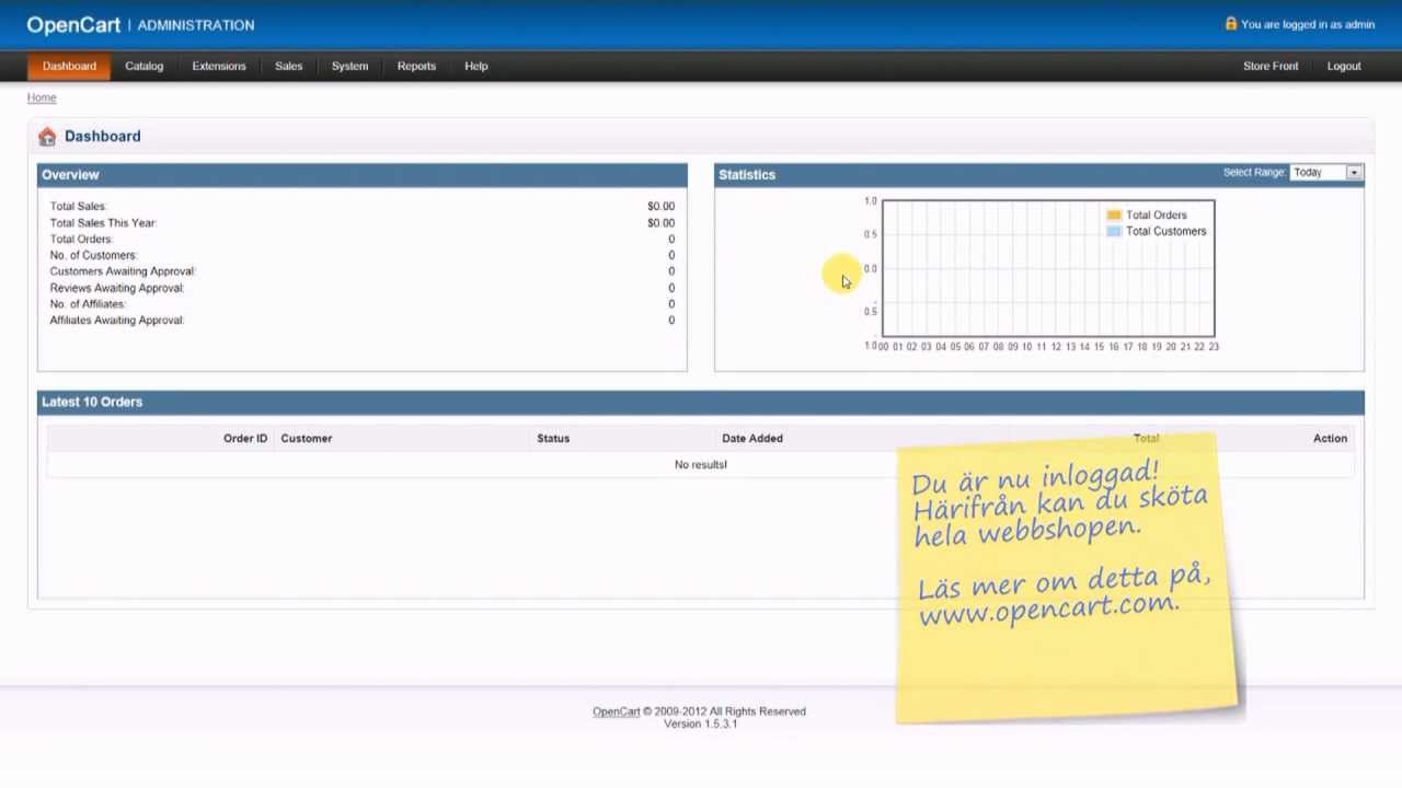 Datakultur - Avsnitt 6: Skapa en webbshop med OpenCart