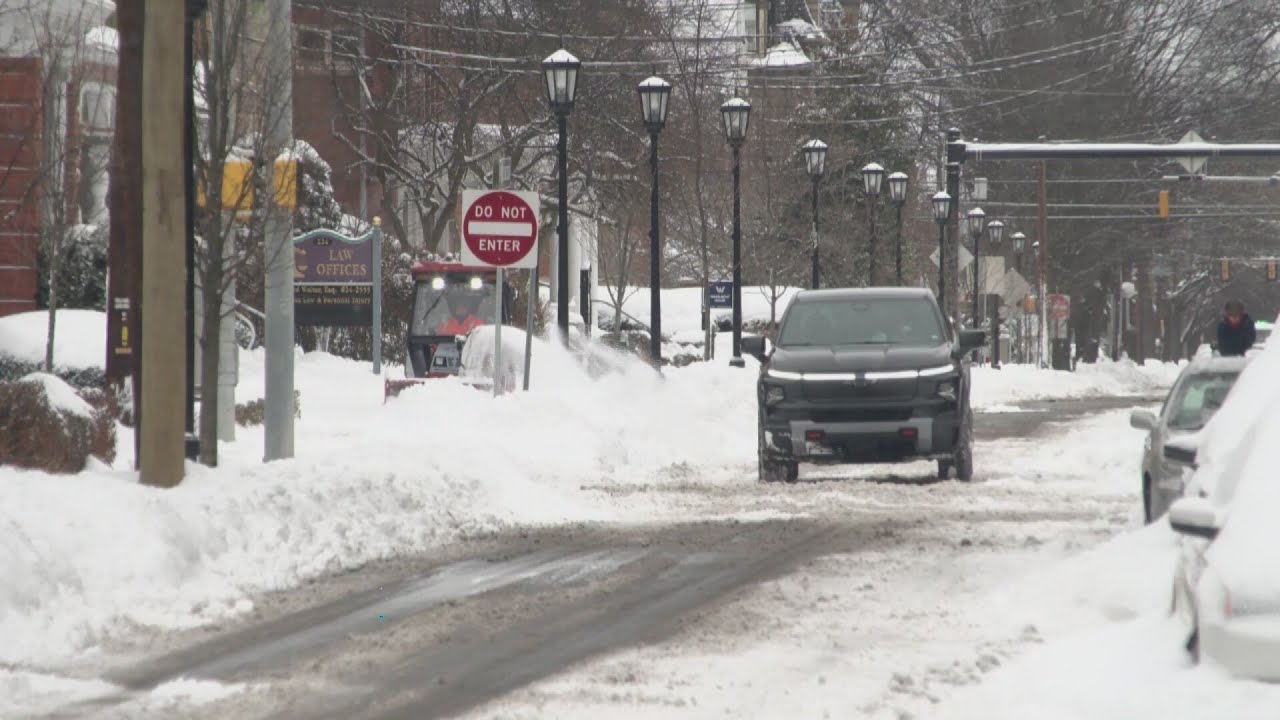 Luzerne County residents dig out after heavy snowfall | 28/22 News