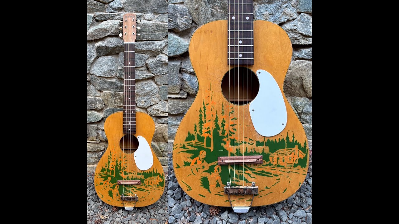 1948 Bob West Cowboy Parlor Guitar