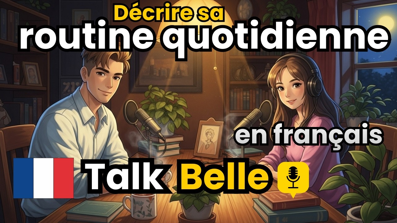 How to Describe Your Daily Routine in French | Easy French for Beginners