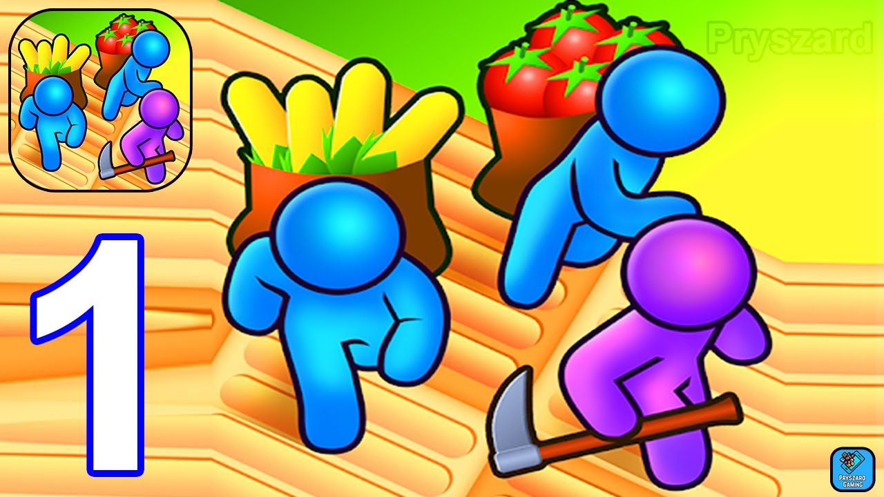 Farm Land - Gameplay Walkthrough Part 1 Full First Land (iOS,Android Gameplay)