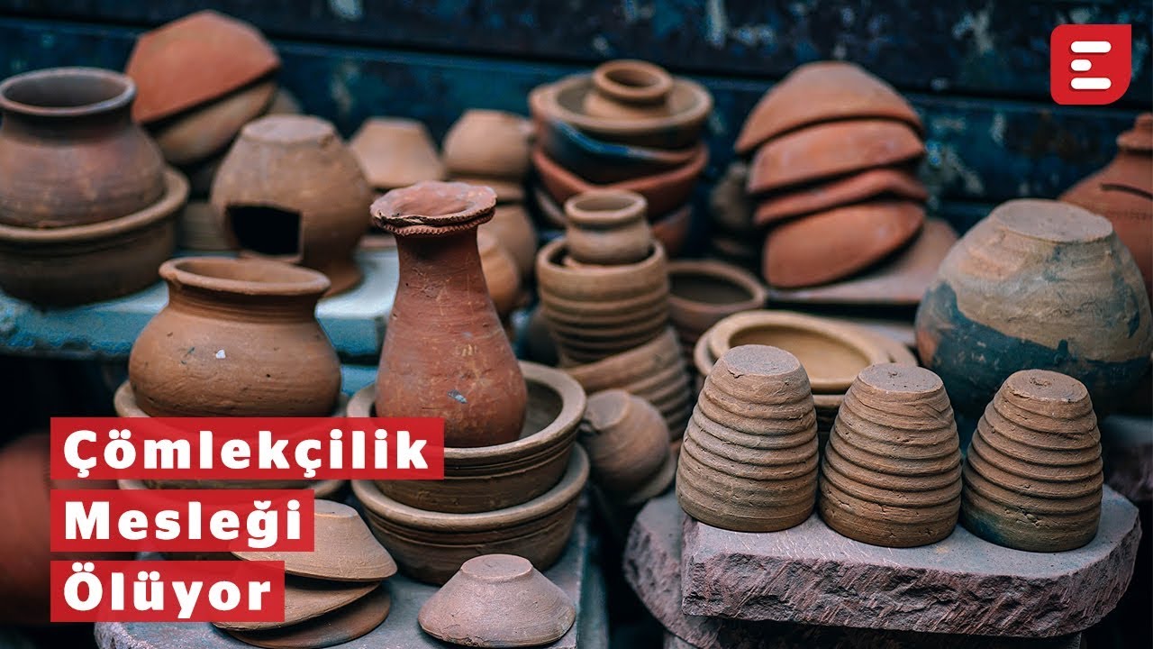 ÇÖMLEKÇİLİK - Mihalıççık'ta Çömlek Yapımı