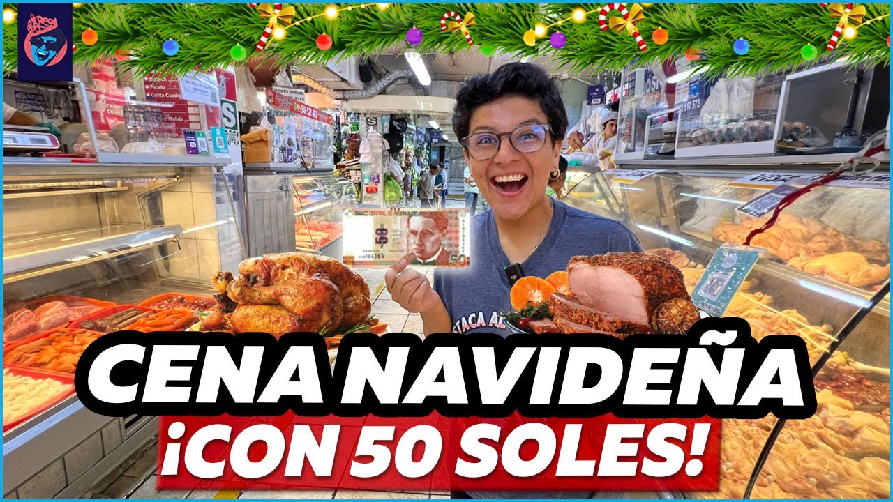 CENA NAVIDE&Ntilde;A CON 50 SOLES - Ariana Bolo Arce
