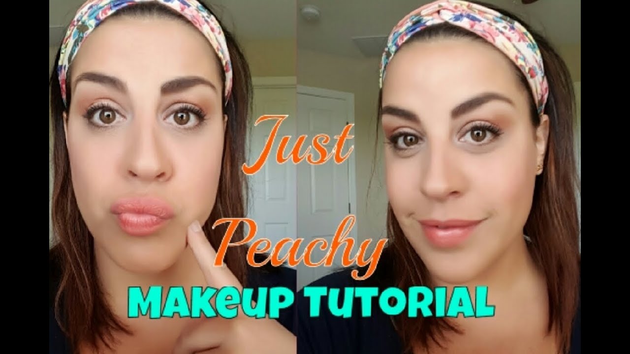 Makeup Tutorial // Just Peachy Look  // Natural