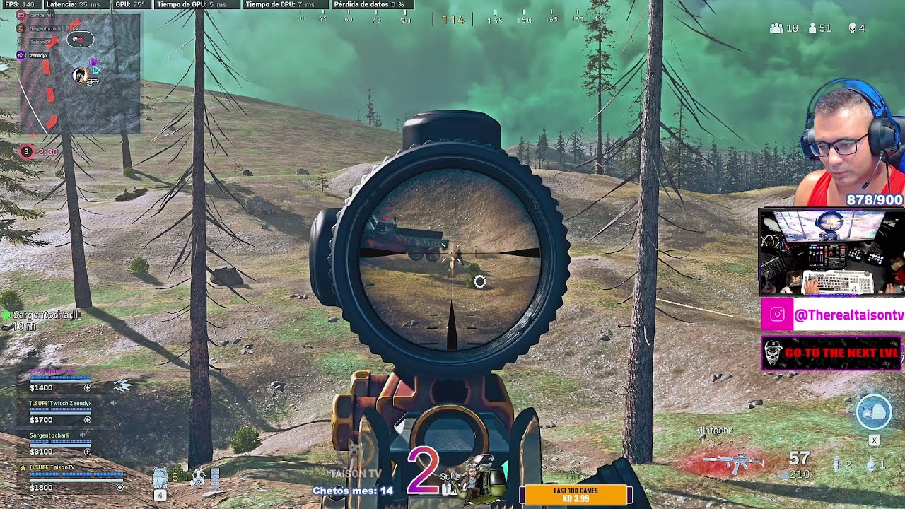 Sargento se hace el Heroe y me rescata Warzone