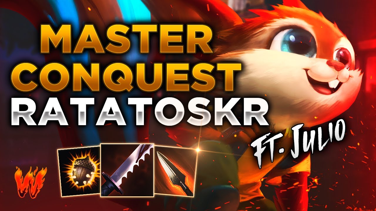 RATATOSKR, LA RATITA SALVAJE ft. Julio - Warchi - Smite Master Conquest S11