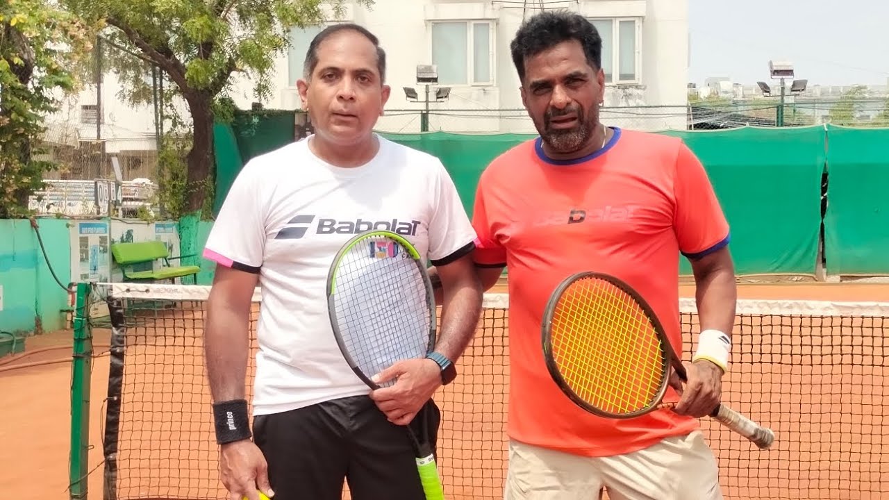 Venugopal Manghat vs Sunil Lulla/ 50+ men's single QF highlights