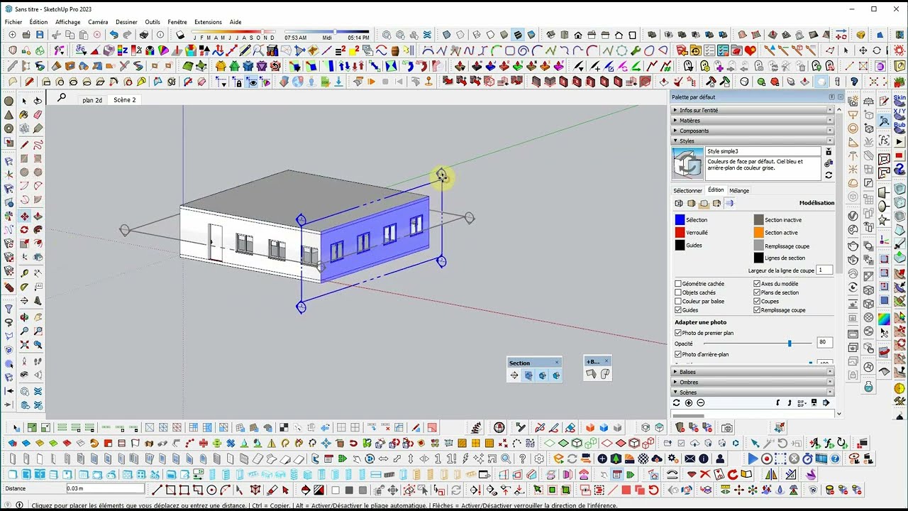 de sketchup vers layout