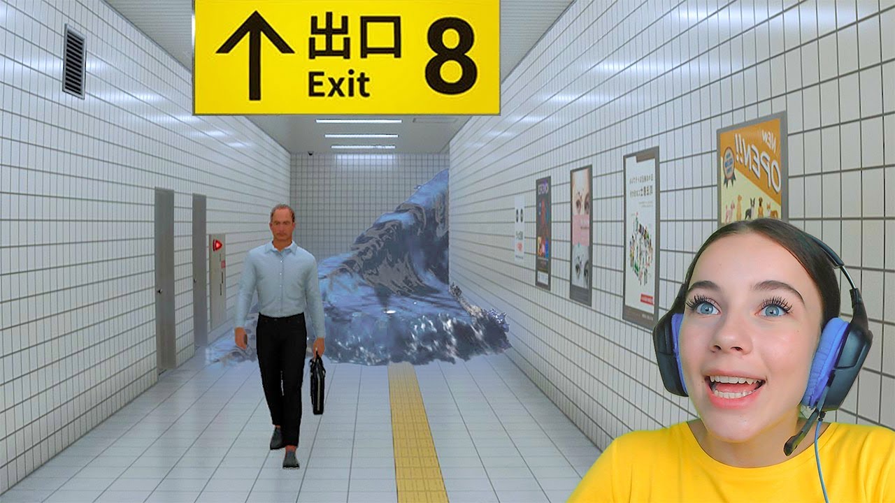 FUI POR UN PASILLO EN EL METRO JAPONÉS The Exit 8