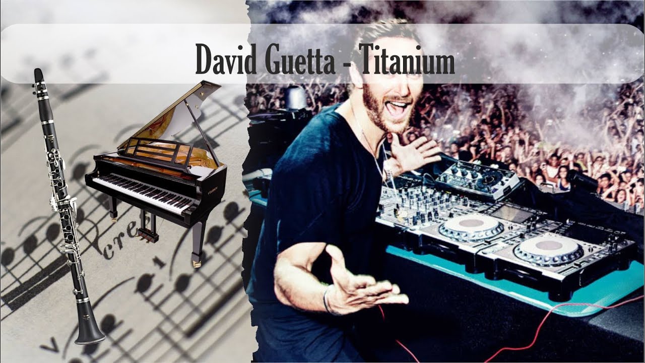 Partitura David Guetta - Titanium Duo Piano y Clarinete Soprano