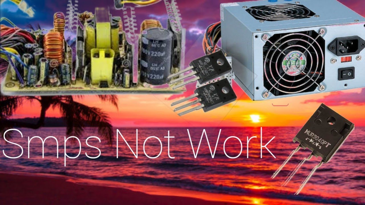 Computer Smps start then off || Smps Repair in hindi