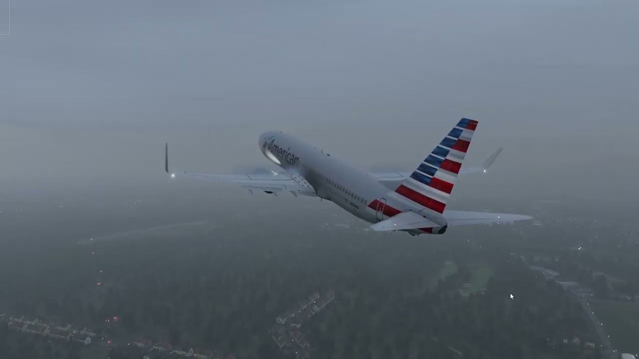 Intentando hacer despegar un 737