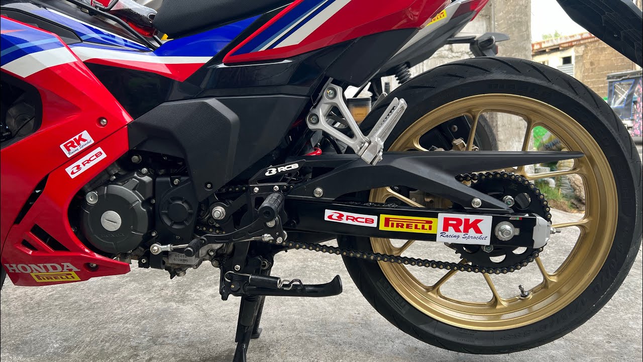 Honda Winner X | RK Chain and Sprocket Black Edition | Unboxing and Installation