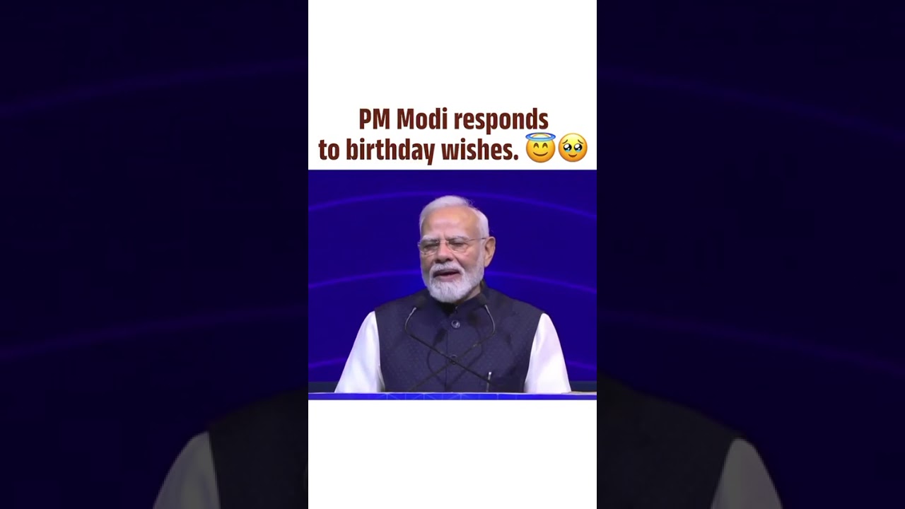 PM Modi Ji Responds to Birthday Wishes | #PMModi #BJP